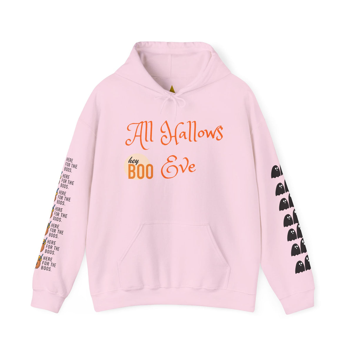 Halloween Hoodie – “All Hallows’ (hey Boo Eve)” Trick or Treat Pullover