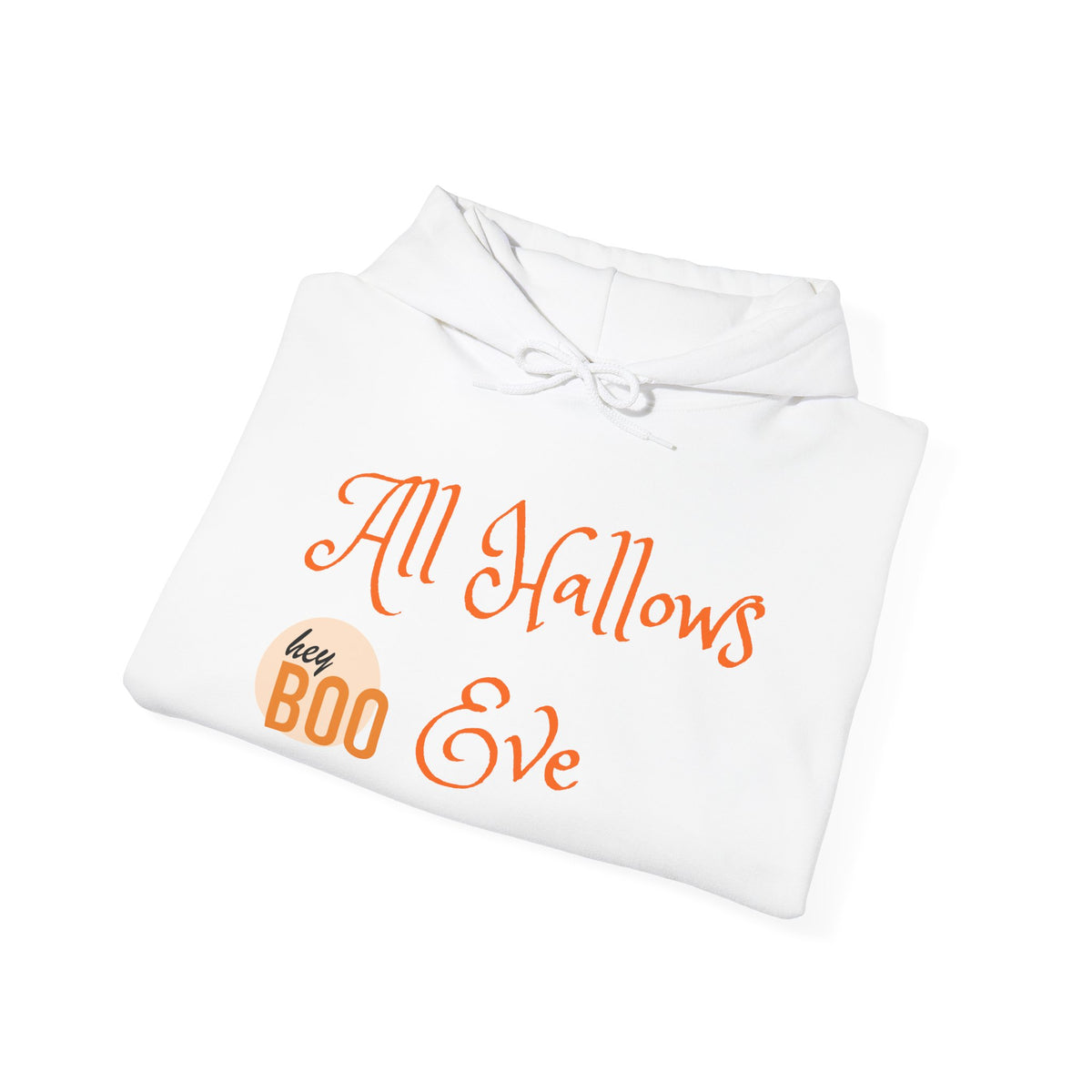 Halloween Hoodie – “All Hallows’ (hey Boo Eve)” Trick or Treat Pullover