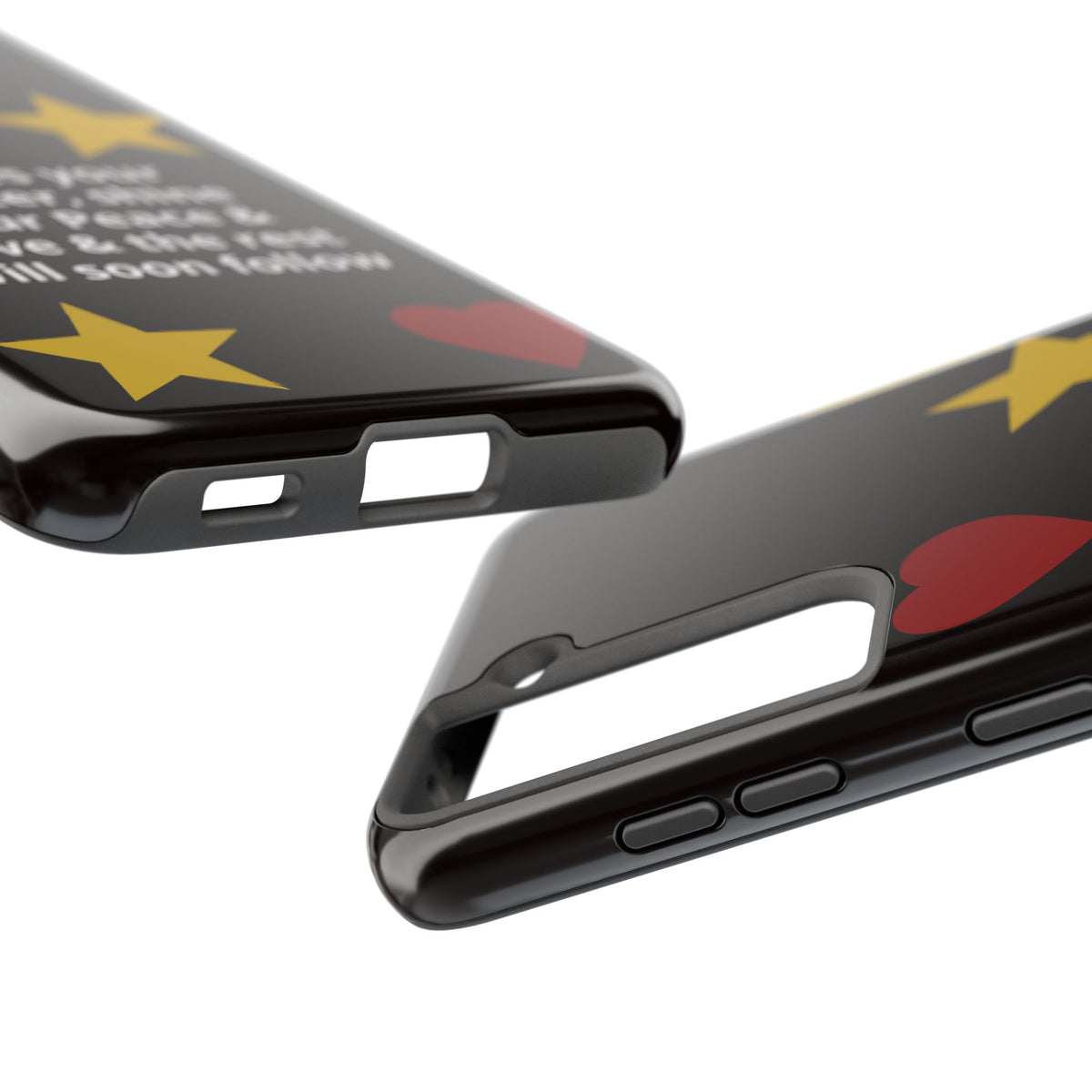 Inspirational Quote Phone Case — “Life is your Oyster, shine your Peace & Love”