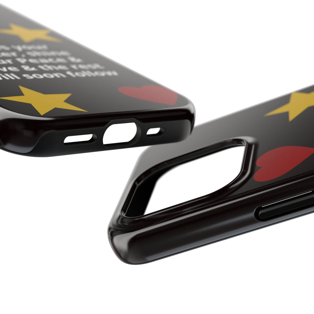 Inspirational Quote Phone Case — “Life is your Oyster, shine your Peace & Love”