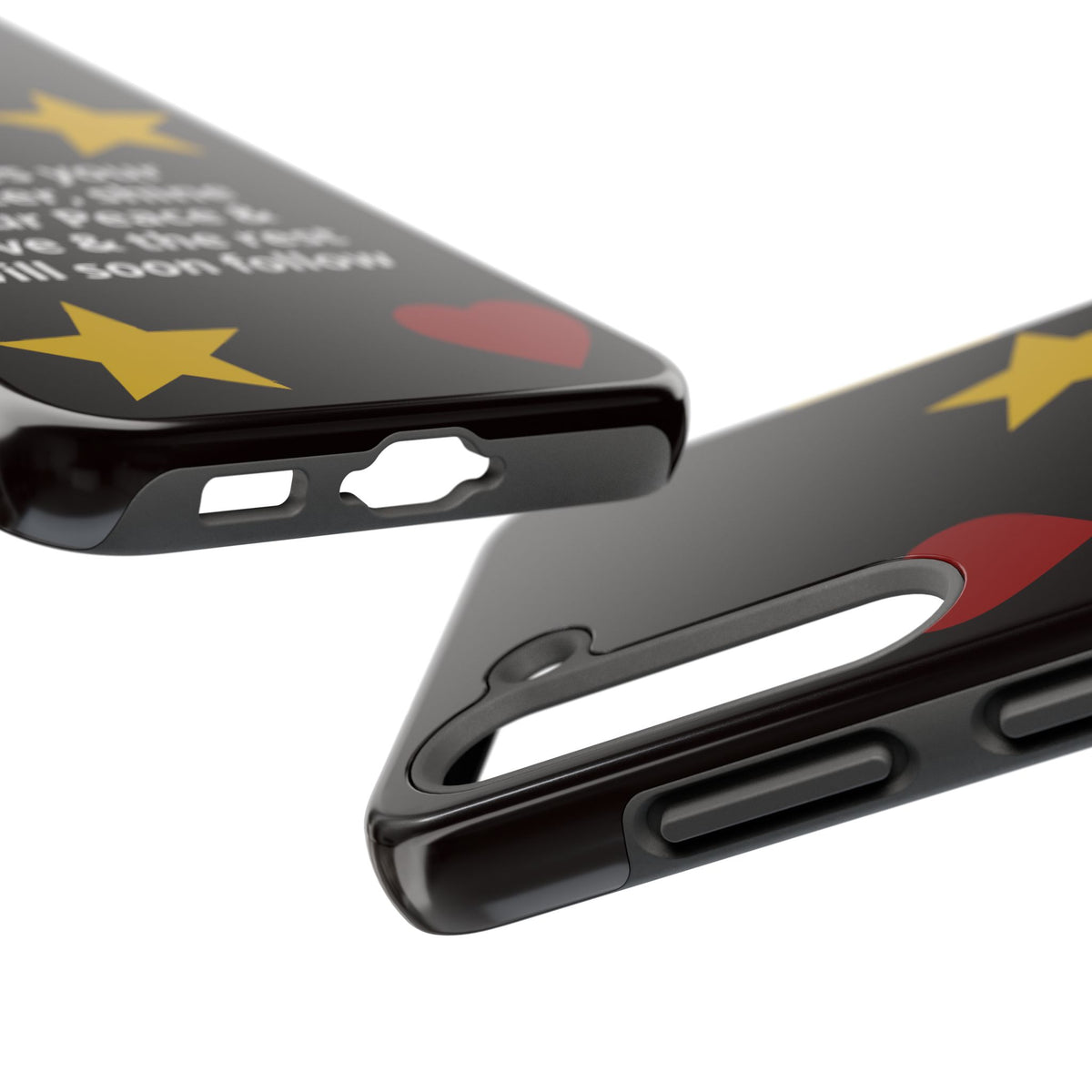 Inspirational Quote Phone Case — “Life is your Oyster, shine your Peace & Love”