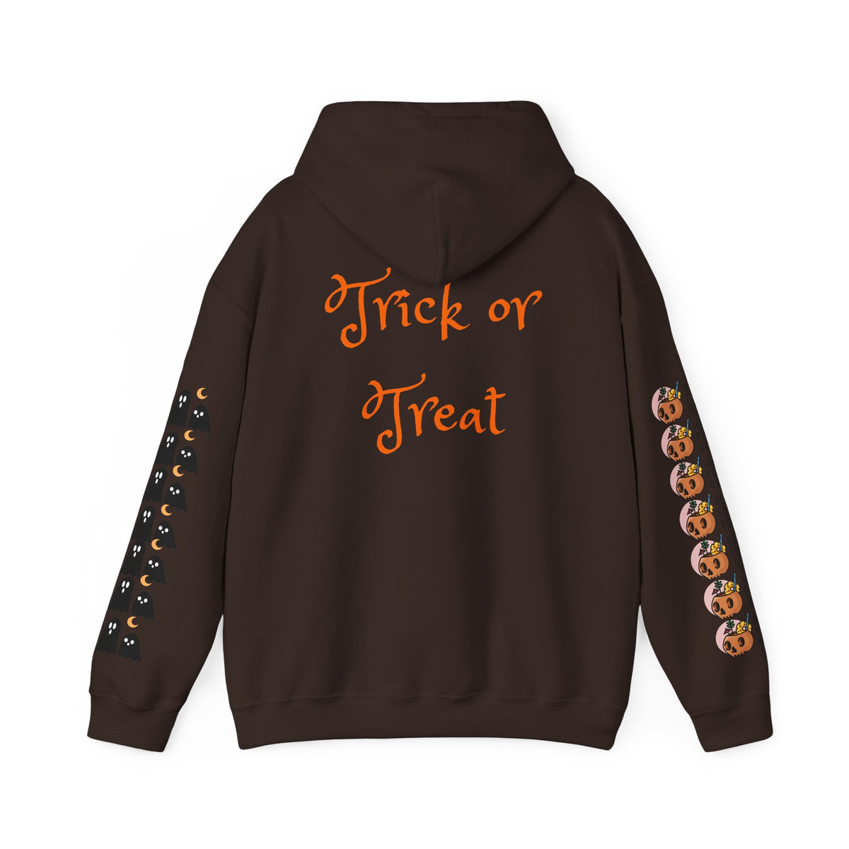 Halloween Hoodie – “All Hallows’ (hey Boo Eve)” Trick or Treat Pullover