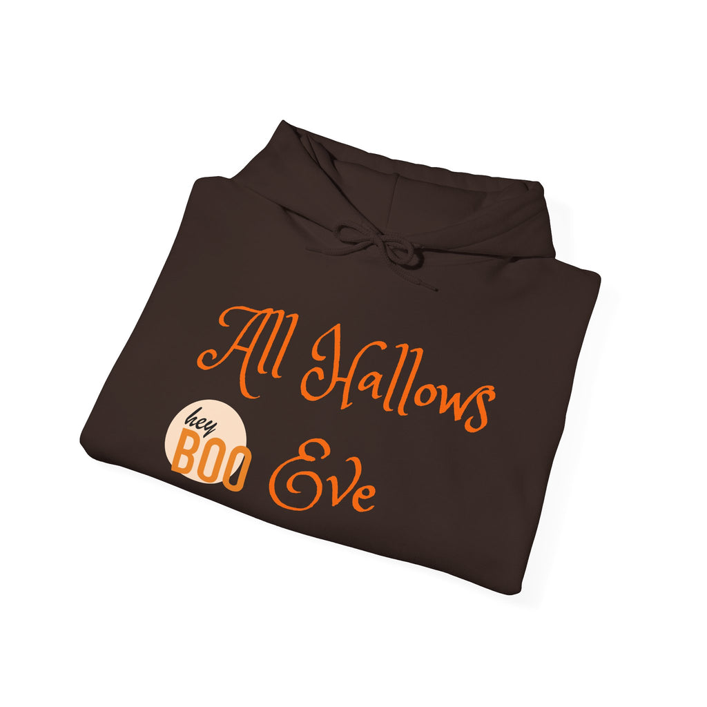 Halloween Hoodie – “All Hallows’ (hey Boo Eve)” Trick or Treat Pullover