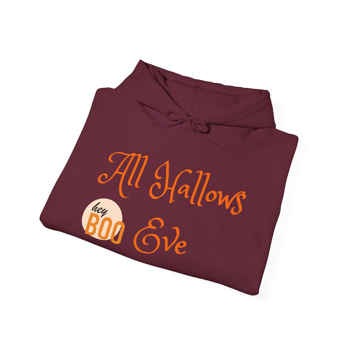 Halloween Hoodie – “All Hallows’ (hey Boo Eve)” Trick or Treat Pullover
