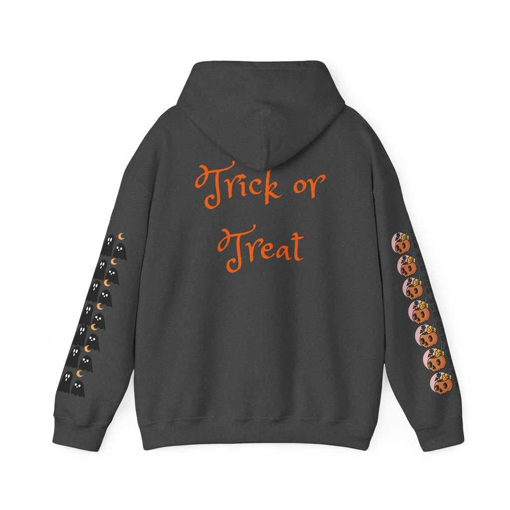Halloween Hoodie – “All Hallows’ (hey Boo Eve)” Trick or Treat Pullover