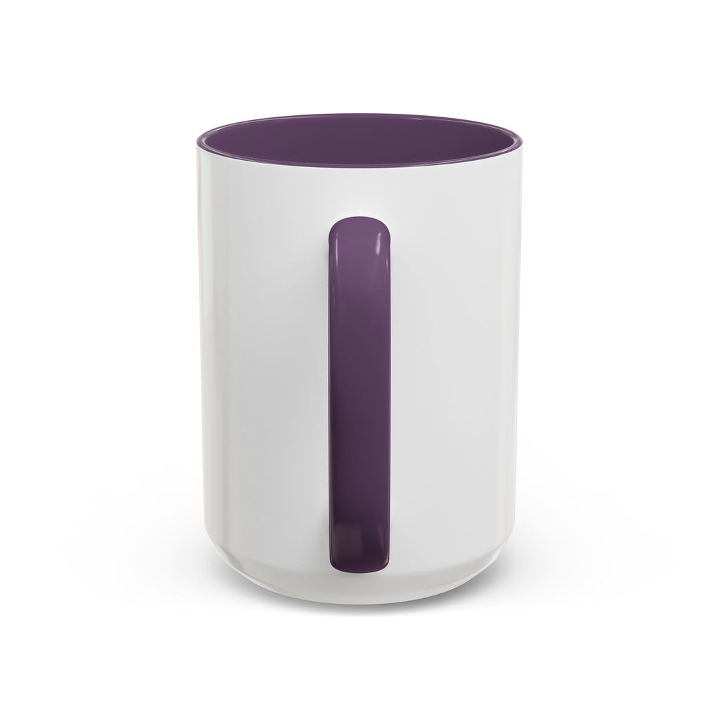 Peace We Learn We Love Accent Coffee Mug – Inspirational Morning Tea Cup