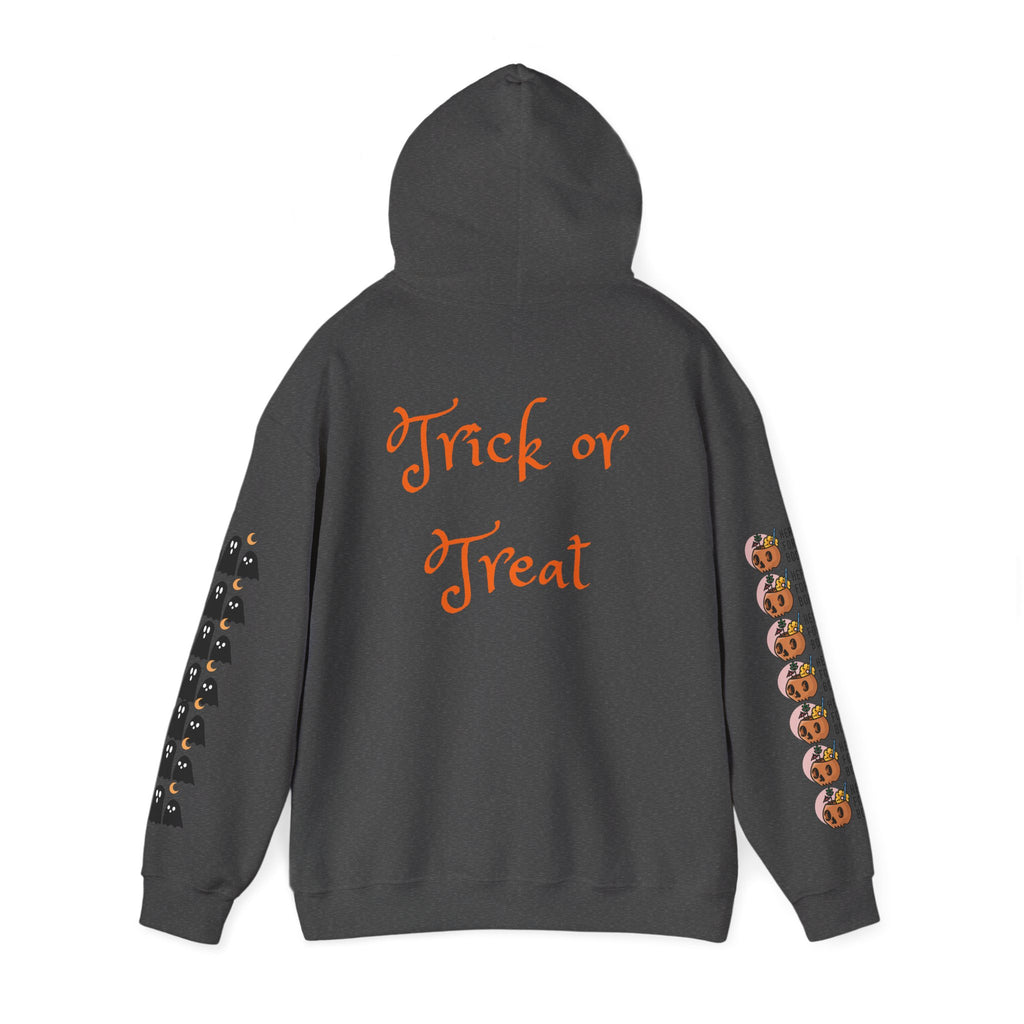 Halloween Hoodie – “All Hallows’ (hey Boo Eve)” Trick or Treat Pullover