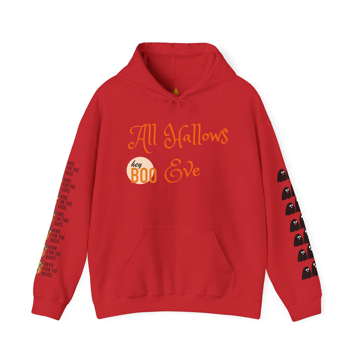 Halloween Hoodie – “All Hallows’ (hey Boo Eve)” Trick or Treat Pullover