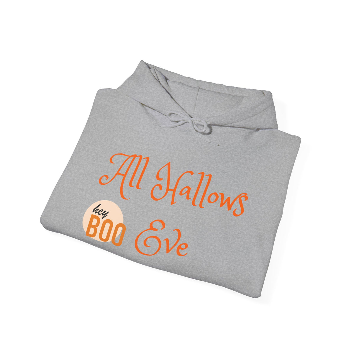 Halloween Hoodie – “All Hallows’ (hey Boo Eve)” Trick or Treat Pullover