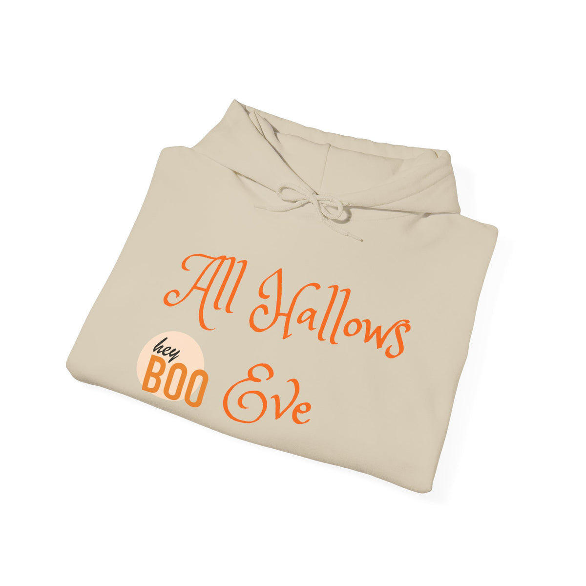 Halloween Hoodie – “All Hallows’ (hey Boo Eve)” Trick or Treat Pullover