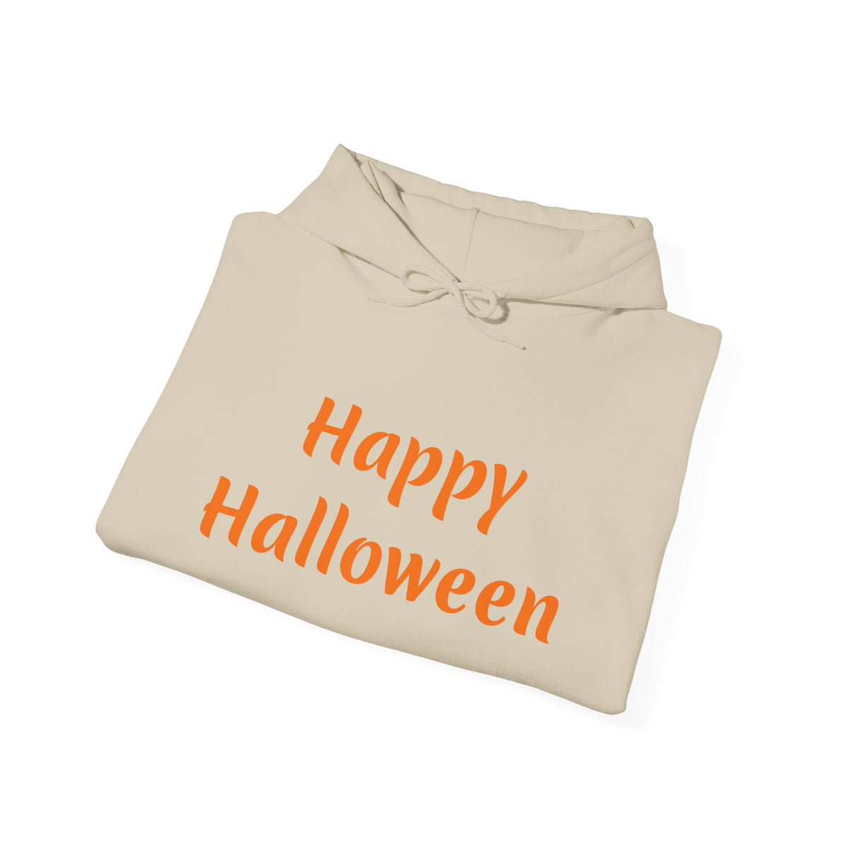 Copy of Halloween Hoodie — "Happy Halloween" & "Trick or Treat Give Me Something Good to Eat" Pumpkin & Ghost Sleeve Sweatshirt