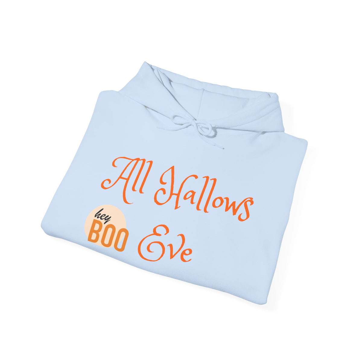 Halloween Hoodie – “All Hallows’ (hey Boo Eve)” Trick or Treat Pullover