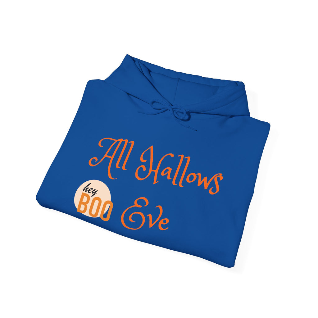 Halloween Hoodie – “All Hallows’ (hey Boo Eve)” Trick or Treat Pullover