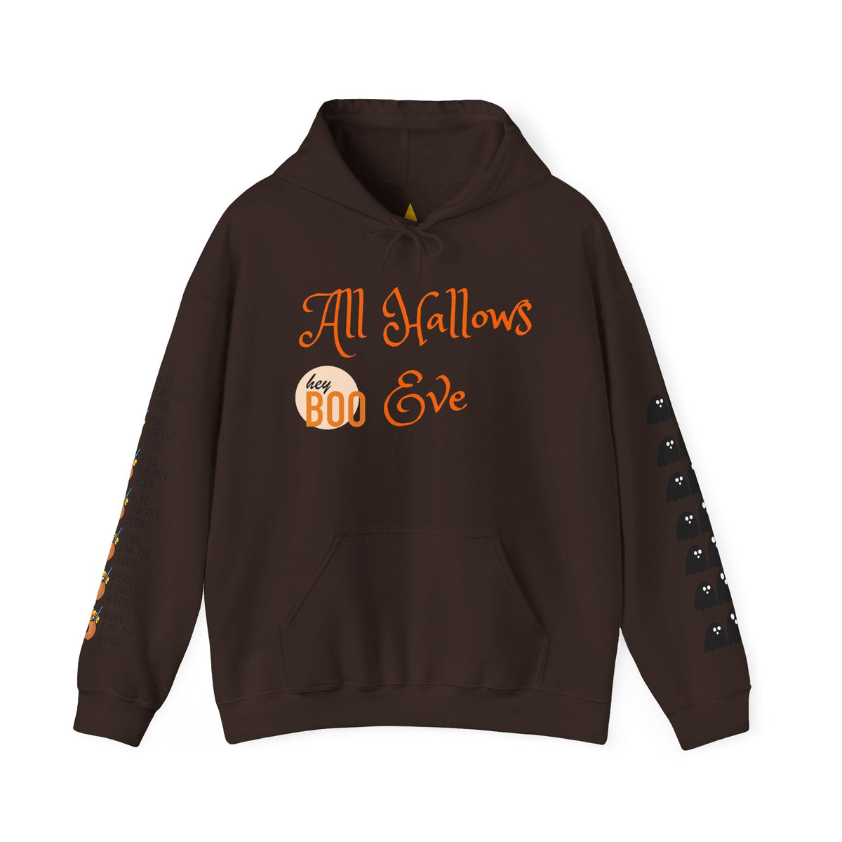 Halloween Hoodie – “All Hallows’ (hey Boo Eve)” Trick or Treat Pullover